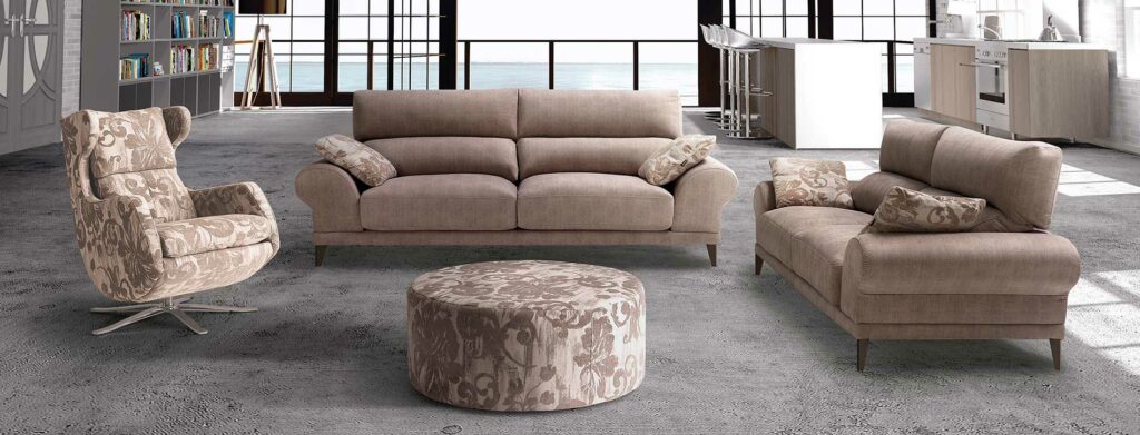 elegir un sofa con mecanismo fijo