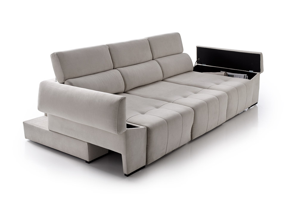 elegir un sofa con mecanismo de carro